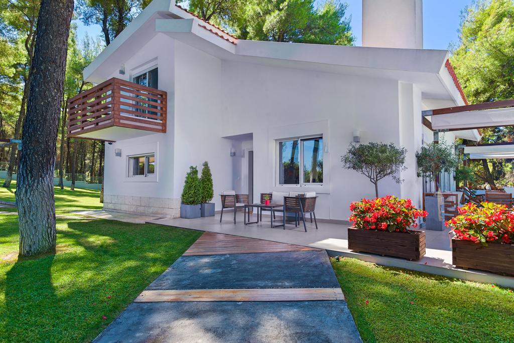 The White Villa At Sani Сани-Бич Экстерьер фото